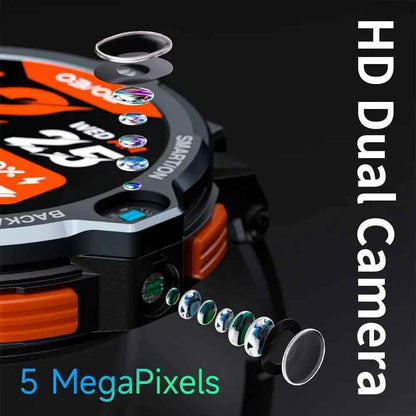APPLLP 6 PRO: Smartwatch with GPS, 4G, and Fitness Tracking - Touchy Style