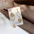 Asymmetric Long Baroque Pearl Stud Earring Charm - A987 Jewelry - Touchy Style