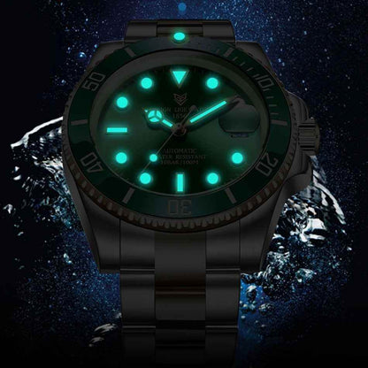 Automatic Mechanical Men Watch Fashion Luxury Stainless Steel Male Clock LOS1128 - Touchy Style .