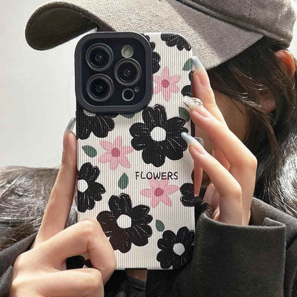 B240 Cute Phone Case: Floral Elegance for iPhone 7-15 Pro Max - Style and Protection in One! - Touchy Style