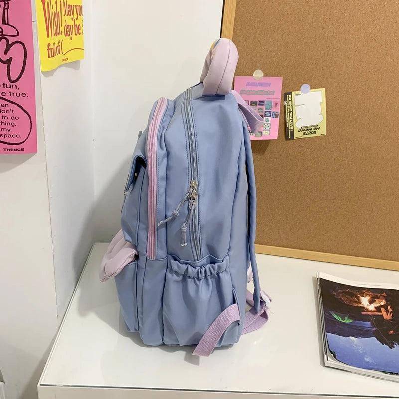 B3107 Cool Backpack - Schoolbag For Teenage Girl - Large Capacity Laptop Bag - Touchy Style