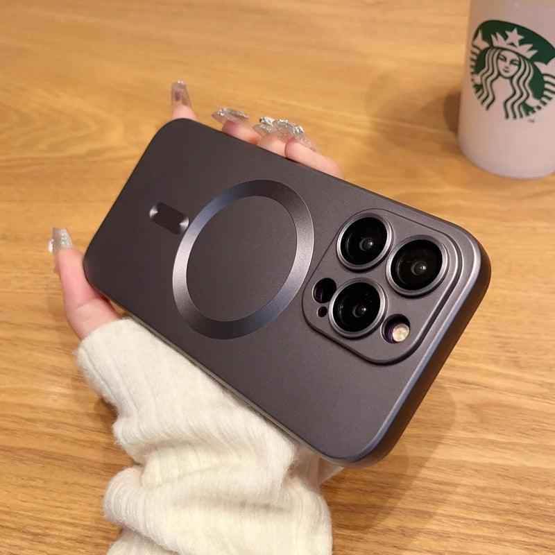 BCPC1013 Cute Phone Cases for iPhone 15, 14, 13, 12, 11 Pro Max Plus - MagSafe Magnetic Wireless Charging - Touchy Style