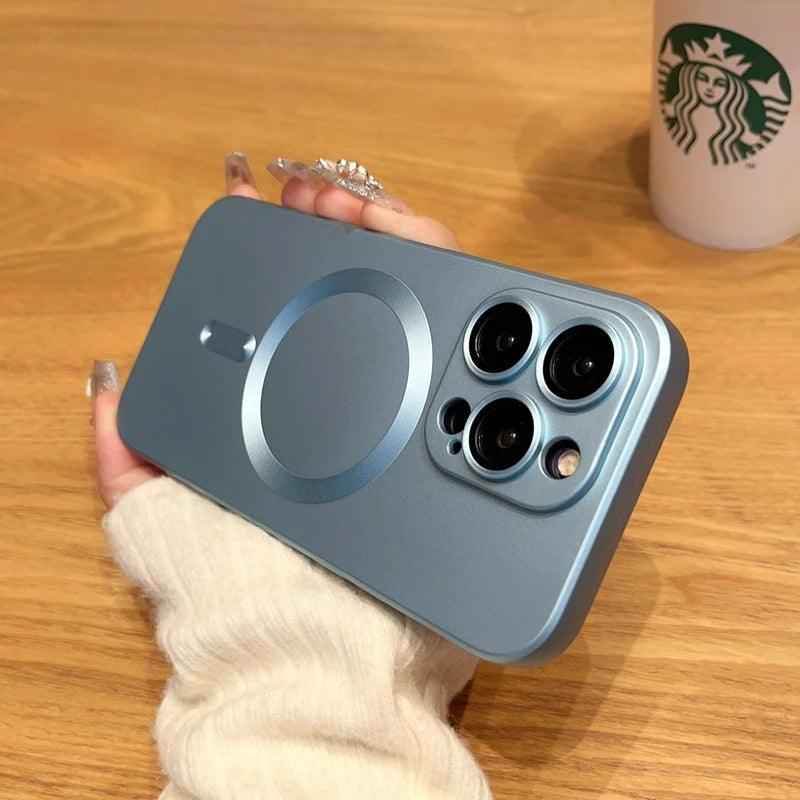 BCPC1013 Cute Phone Cases for iPhone 15, 14, 13, 12, 11 Pro Max Plus - MagSafe Magnetic Wireless Charging - Touchy Style