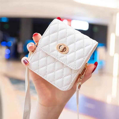 BCPC329 Cute Phone Case for Galaxy Z Flip 5, Z Flip 4, Z Flip 3, and OPPO Flip 5G - Fashion Mini Crossbody Bag - Touchy Style