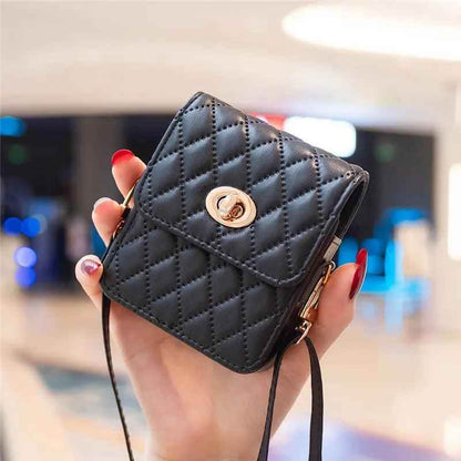 BCPC329 Cute Phone Case for Galaxy Z Flip 5, Z Flip 4, Z Flip 3, and OPPO Flip 5G - Fashion Mini Crossbody Bag - Touchy Style