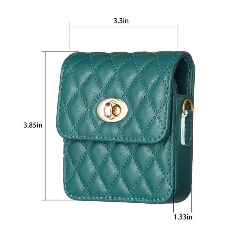 BCPC329 Cute Phone Case for Galaxy Z Flip 5, Z Flip 4, Z Flip 3, and OPPO Flip 5G - Fashion Mini Crossbody Bag - Touchy Style