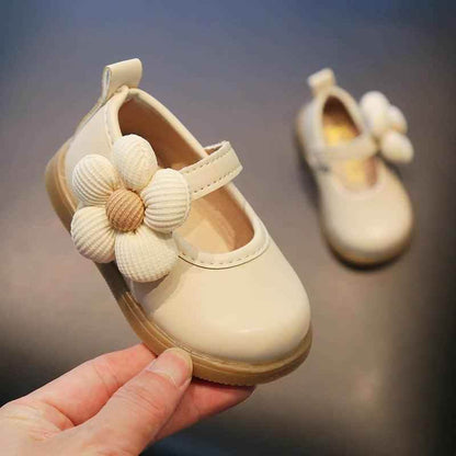 Beautiful Flower Toddler Leather Casual Shoes for Baby Girls (TH338) - Touchy Style