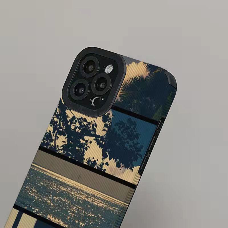 Beautiful Landscape Cute Phone Case for iPhone 11, 12, 13, 14 Pro Max, X, XR, XS Max, 7, 8 Plus, and 14 Plus - Touchy Style .