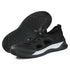 Black Hollow Out Safety Sneakers for Men - C3016 Casual Shoes - Touchy Style .