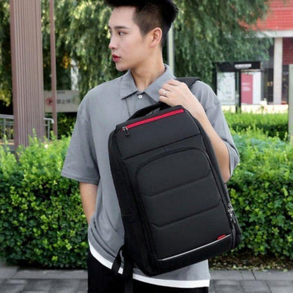 Black Large Capacity Cool Backpacks CB0232 Waterproof Oxfords - Touchy Style