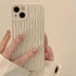 Black Plating Wrinkle Fold Cute Phone Cases For iPhone 14 Pro Max 13 11 12 Mini XS XR X - Touchy Style