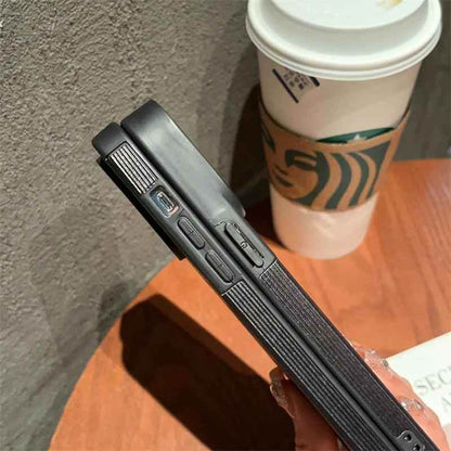 Black Retro Art Statue Letter Cover Cute Phone Case for iPhone 15, 14, 13, 11, 12 Pro Max, 7, 8 Plus, X, XS Max, and XR - Touchy Style