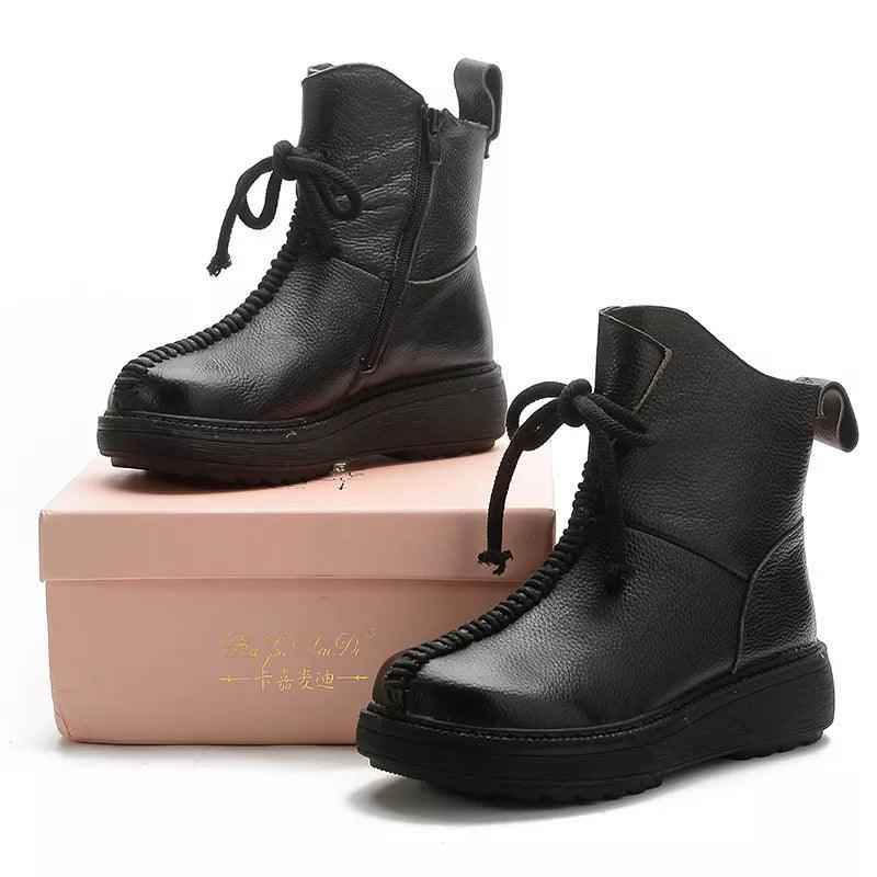 Boots Genuine Leather Handmade Women&