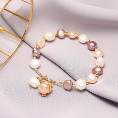 Bracelets Charm Jewelry XYS0349 Lucky Cat Baroque Natural Pearls - Touchy Style .