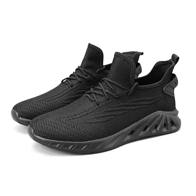 Breathable Running Flat Soft Sneakers Men&