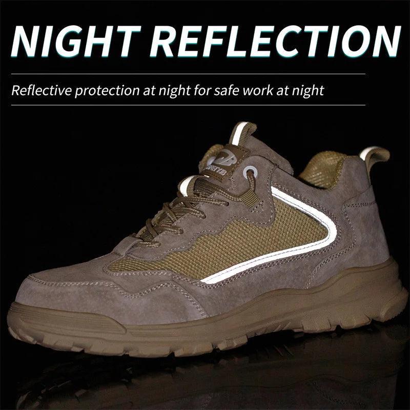 Breathable Work Safety Shoes: CSR672 Men&