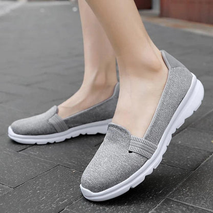 Business Casual Women Shoes Breathable Flat Soft Sneakers 