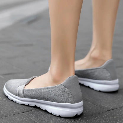 Business Casual Women Shoes Breathable Flat Soft Sneakers 