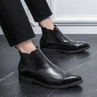 Business Chelsea Boots - Men's Casual Shoes WC1258 - Touchy Style .