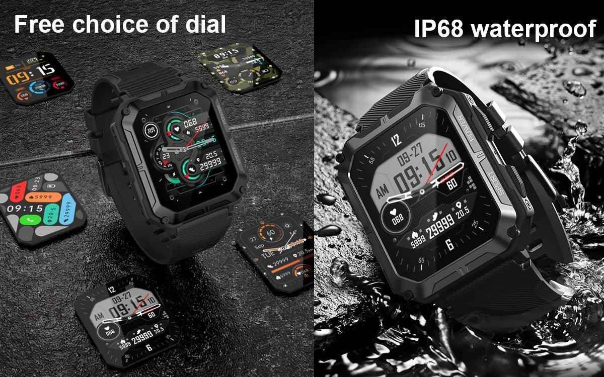 C20Pro Smartwatch: Powerful and Versatile for Men - Touchy Style