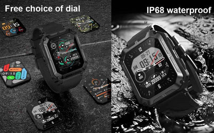 C20Pro Smartwatch: Powerful and Versatile for Men - Touchy Style