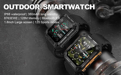 C20Pro Smartwatch: Powerful and Versatile for Men - Touchy Style