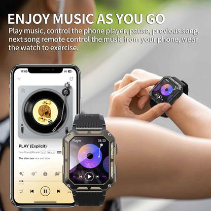 C20Pro Smartwatch: Powerful and Versatile for Men - Touchy Style