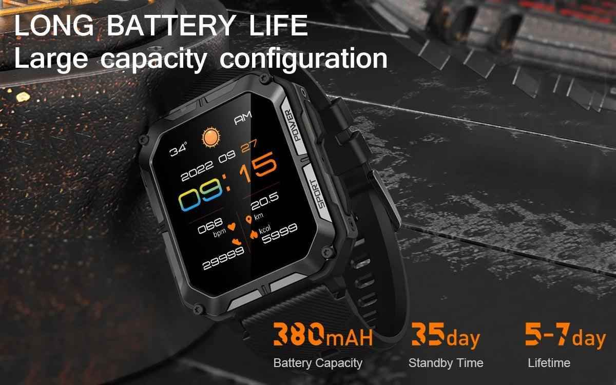 C20Pro Smartwatch: Powerful and Versatile for Men - Touchy Style