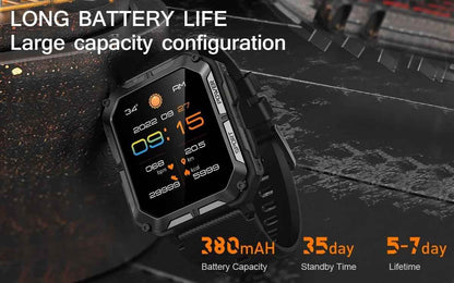 C20Pro Smartwatch: Powerful and Versatile for Men - Touchy Style