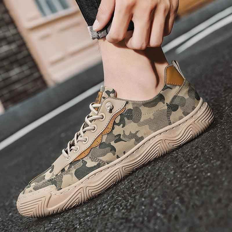 Camouflage Fashion Sneakers - Men&