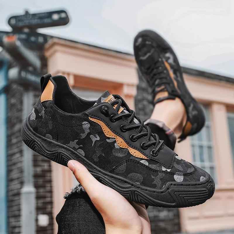 Camouflage Fashion Sneakers - Men&