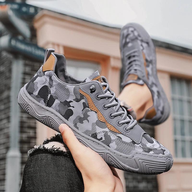 Camouflage Fashion Sneakers - Men&