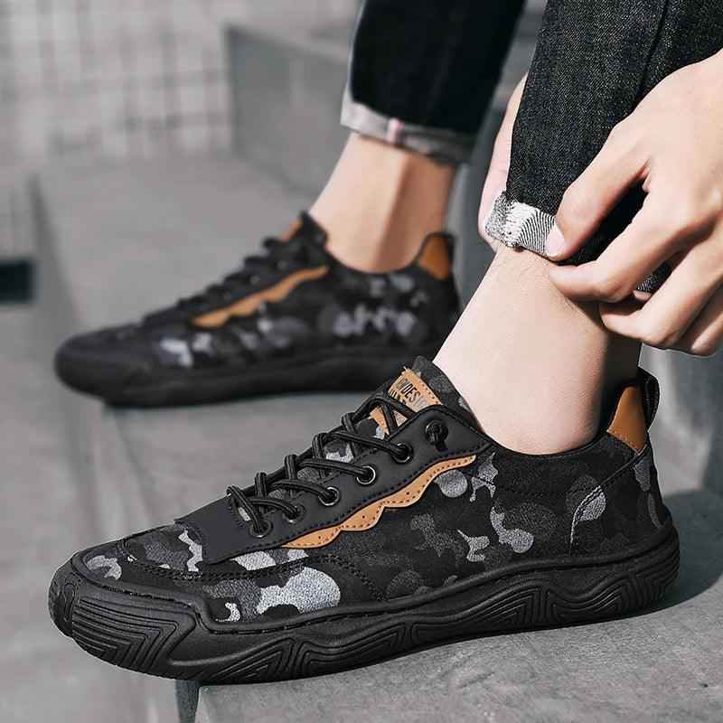 Camouflage Fashion Sneakers - Men&