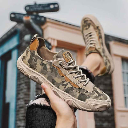 Camouflage Fashion Sneakers - Men&