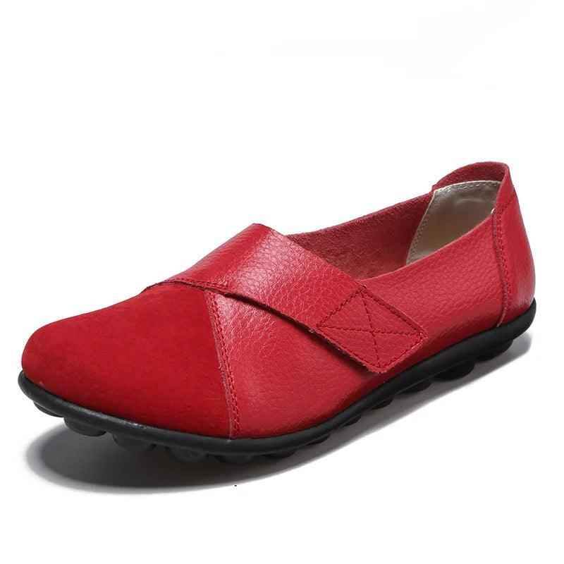 Candy Leather Flats Loafers Women&