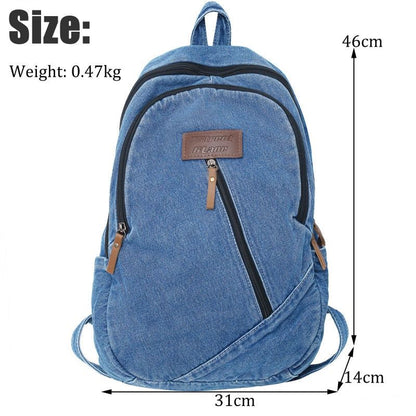 Canvas Travel Book Bag - Laptop Cool Backpack QB353 Touchy Style