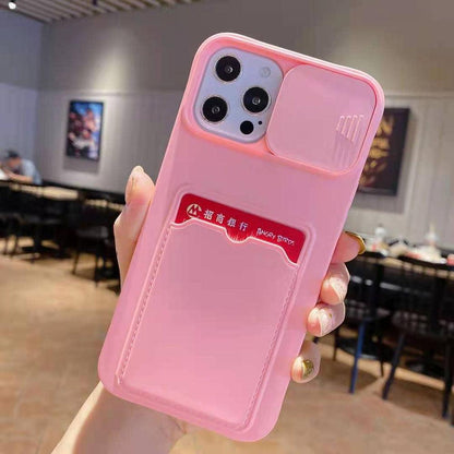 Card Bag Pattern iPhone Cute Phone Case For iPhone 13 12 11 Pro Max X XR XS Max 7 8 Plus - Touchy Style .