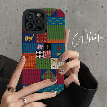 Cartoon Animals Cute Phone Cases For iPhone 13, 14 Pro Max, 11, 12 Mini, 7, 8 Plus, X, XS Max, XR, SE - Touchy Style .