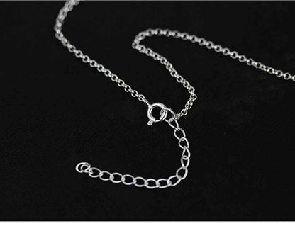 Charm Jewelry GM112 - 925 Sterling Silver Penguin Necklace with Gemstones - Touchy Style
