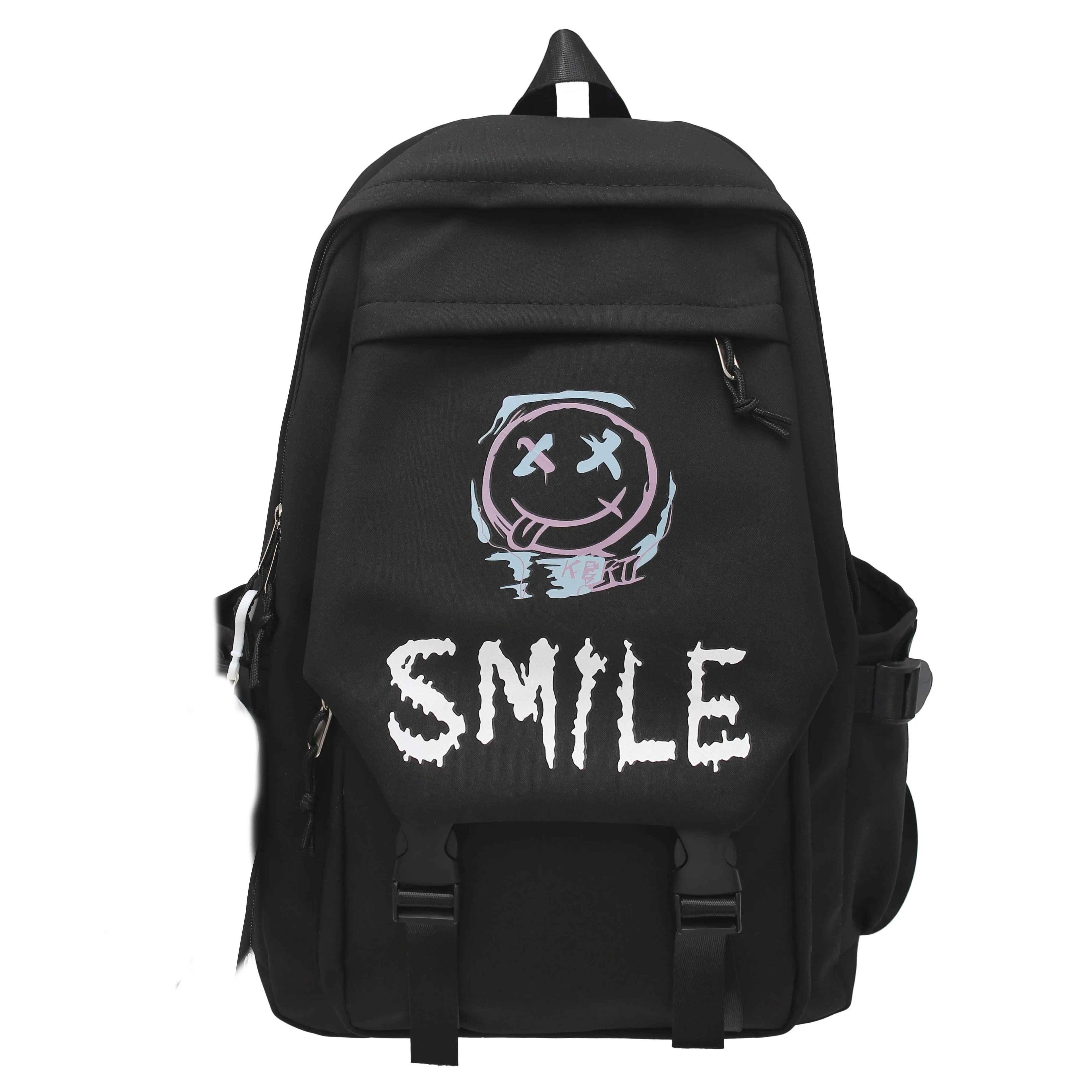 Chic Adventures Await - ACB1246 Cool Backpack - Kawaii School Bag - Touchy Style .