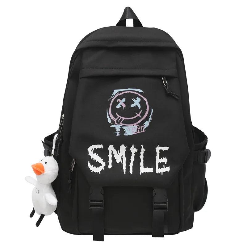 Chic Adventures Await - ACB1246 Cool Backpack - Kawaii School Bag - Touchy Style .