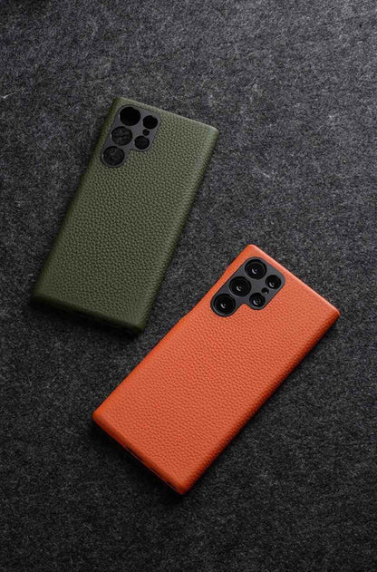 Chic Leather Cute Phone Case For Galaxy S23 Ultra &amp; S22 Plus - Touchy Style