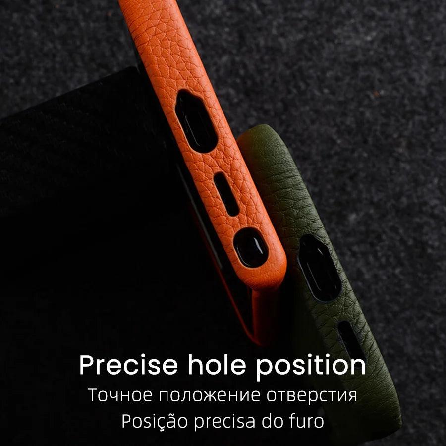 Chic Leather Cute Phone Case For Galaxy S23 Ultra &amp; S22 Plus - Touchy Style .