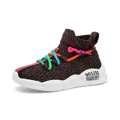 Children Boys Girls Casual Shoes CCSZX40 Kids High Top Socks Sneakers - Touchy Style