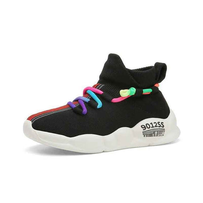 Children Boys Girls Casual Shoes CCSZX40 Kids High Top Socks Sneakers - Touchy Style