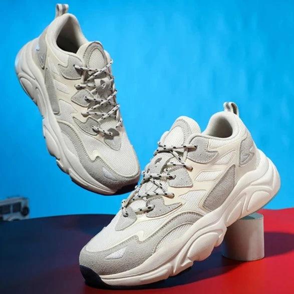 Chunky Breathable Sneakers for Men and Women: Walking Casual Shoes - AN411 - Touchy Style