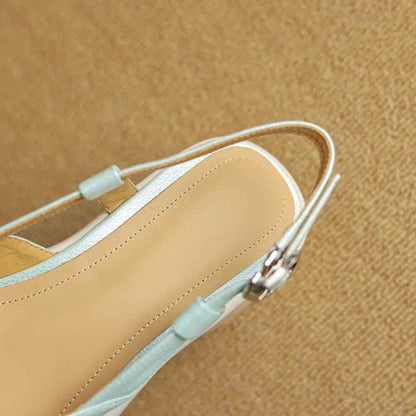 Chunky Heels Sandals - TSS109 Women&