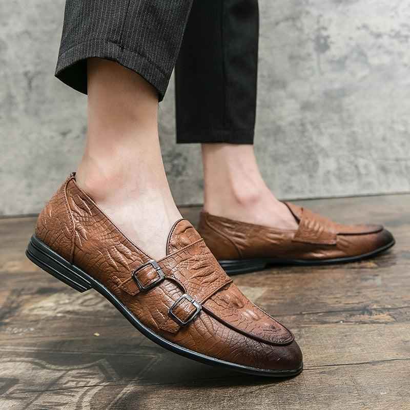 Classic Comfortable Business Dress Loafers: TZ132 Men&