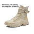 Comfortable Ankle Boots High-top Thick-soled Women&