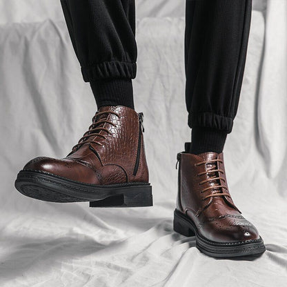 Comfortable British Style Chelsea Boots - Men&